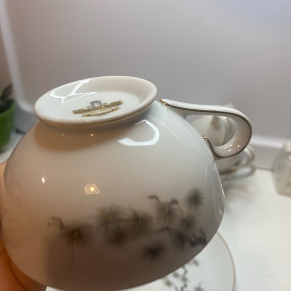 Fine China Japan Vintage PINEDALE Teacup and Saucer Set Of 5 Harmony House - Picture 5 of 13